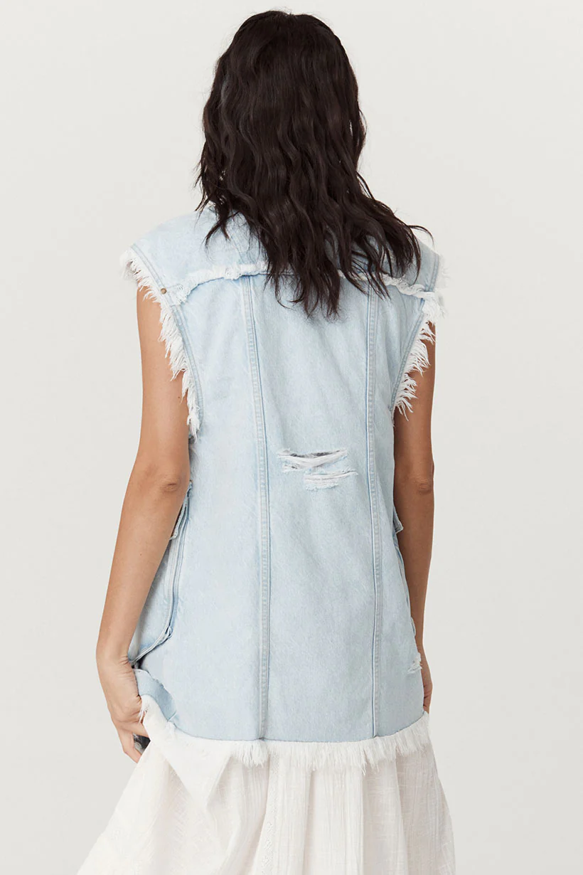 Daydreamer Denim Vest - Image 5
