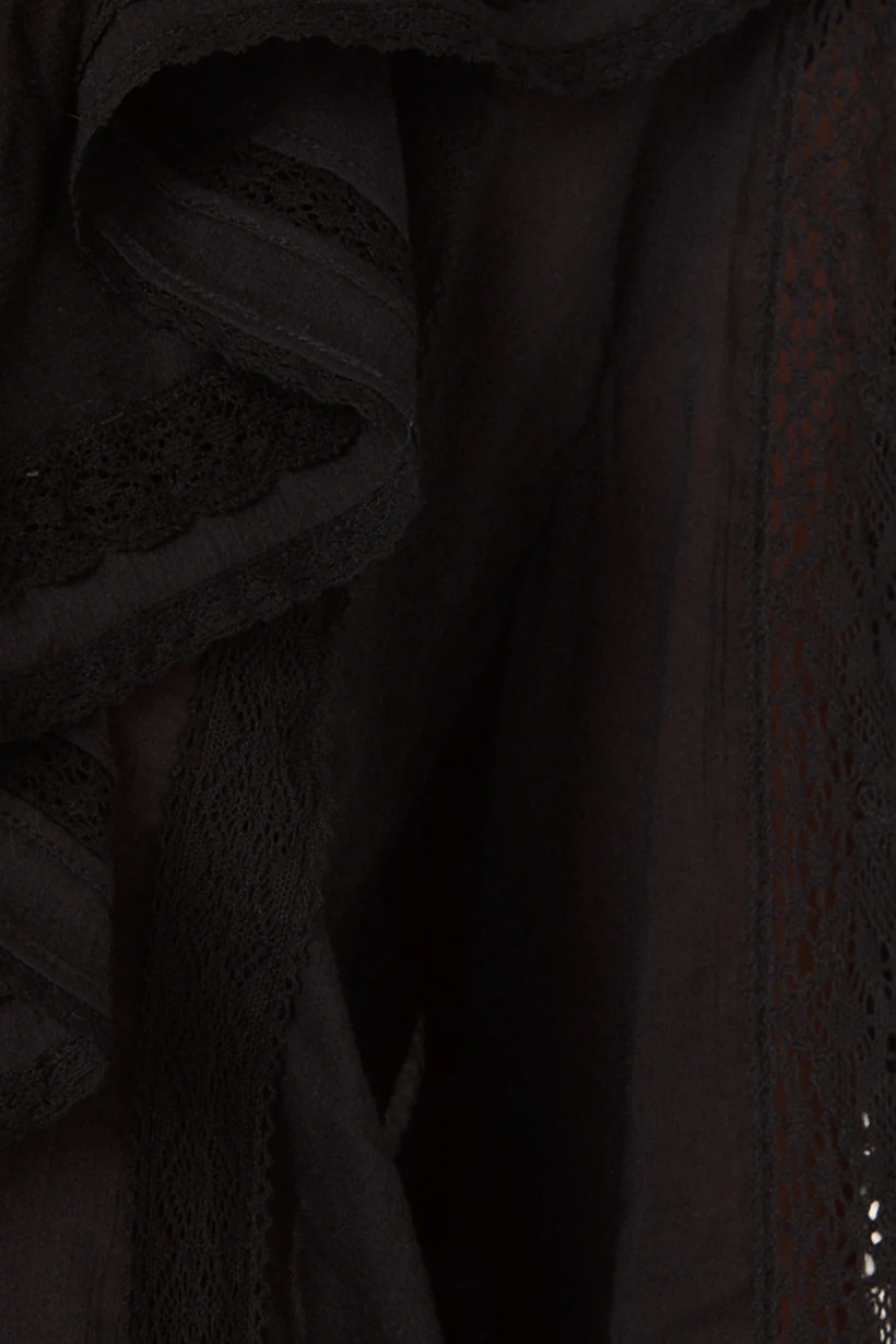 Fleur Lace Frill Blouse - Image 7