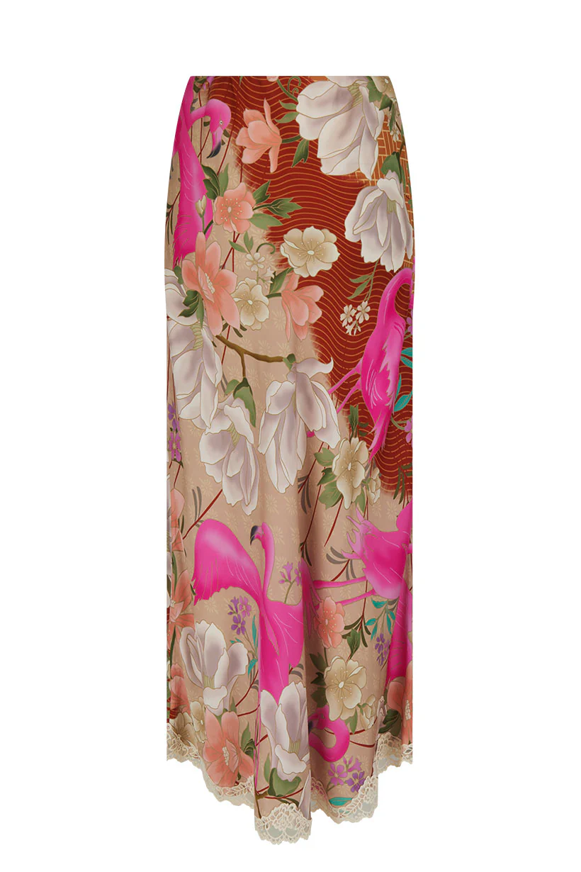 Floridian Lace Bias Skirt - Image 7