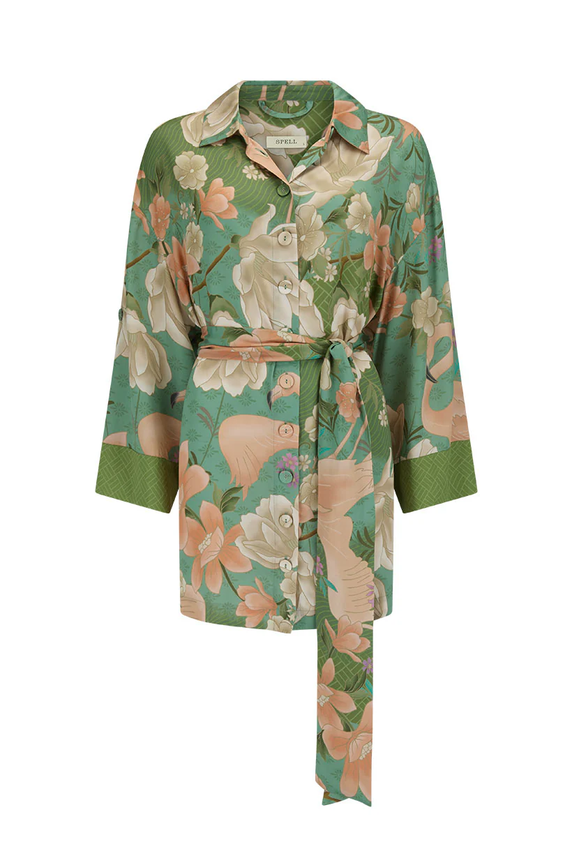 Floridian Shirt Dress - Image 12
