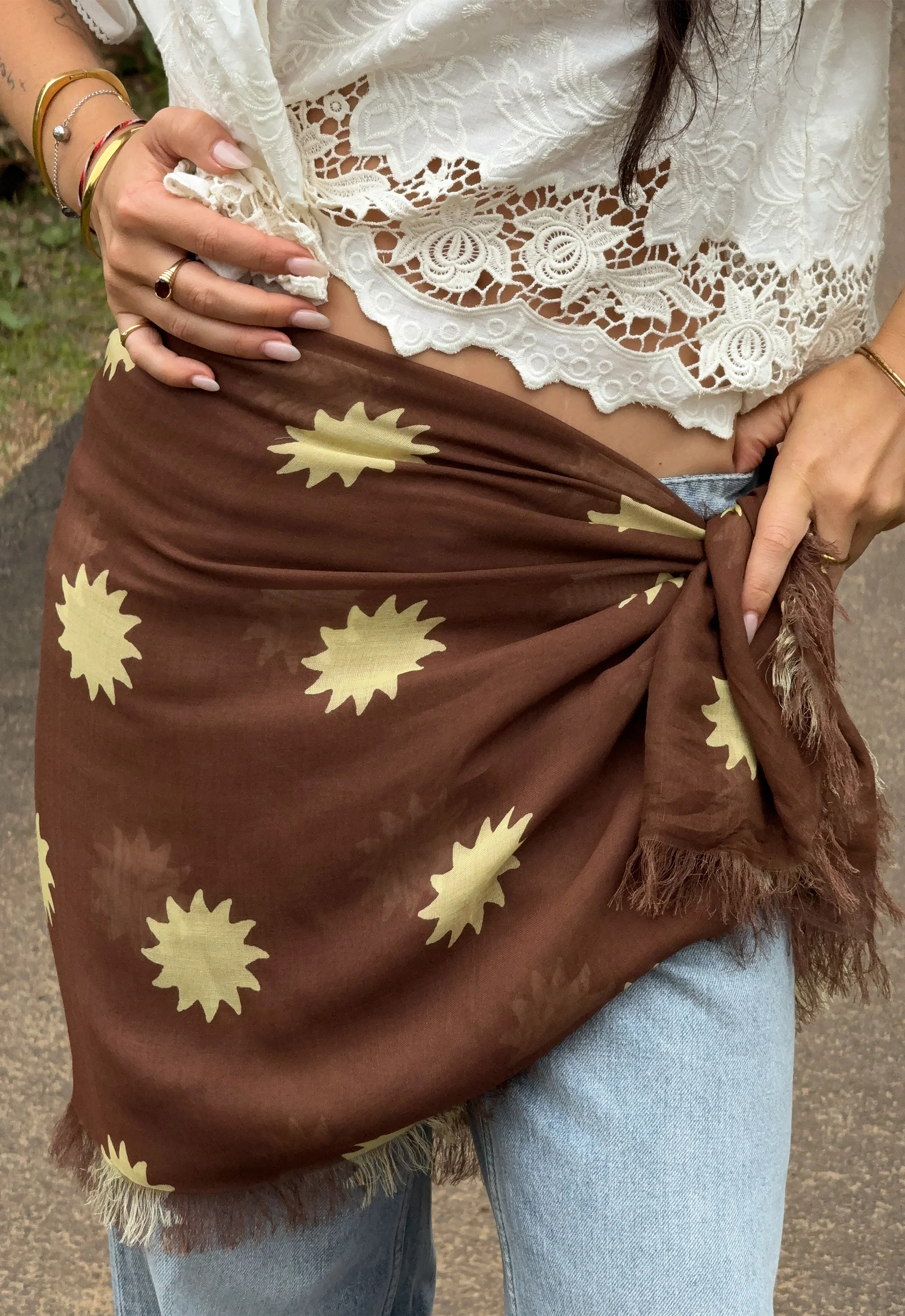 Melo x Spell Travel Scarf - Image 4