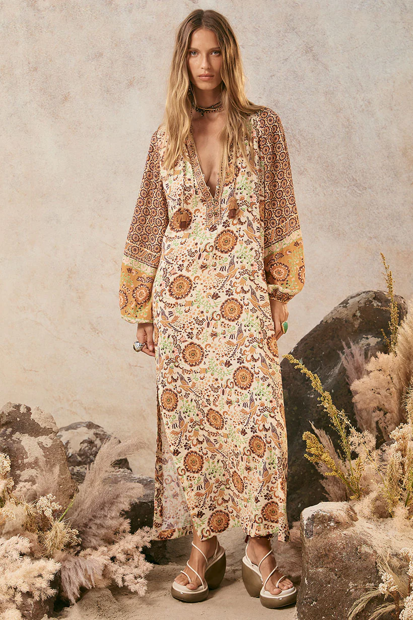 Sannah Boho Maxi Dress - Image 3