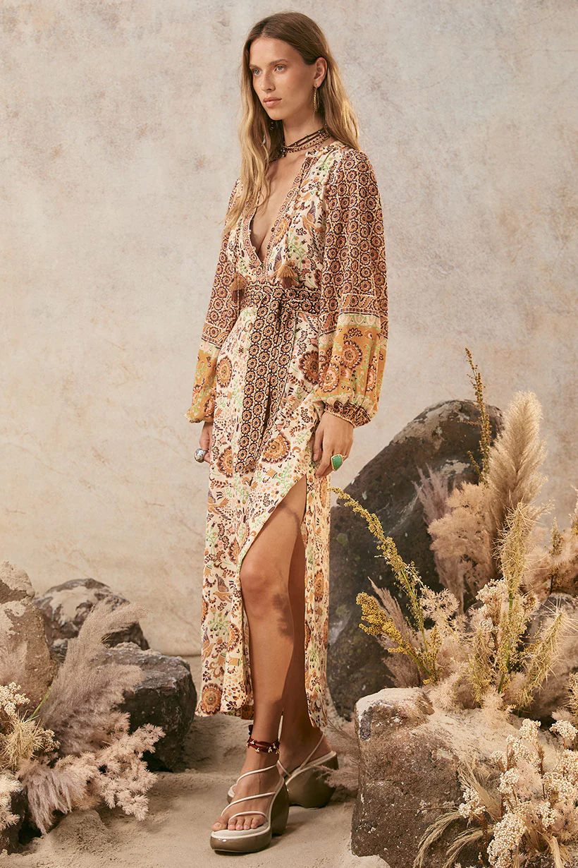Sannah Boho Maxi Dress - Image 4